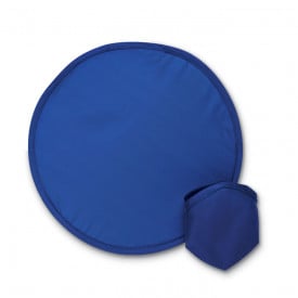 Opvouwbare nylon frisbee-Blauw-Zonder opdruk