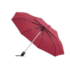Opvouwbare paraplu - Ø 97 cm - automaat - windproof -Bordeauxrood