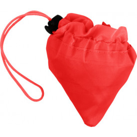 Opvouwbare polyester (210D) boodschappentas-Rood