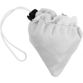 Opvouwbare polyester (210D) boodschappentas-Wit
