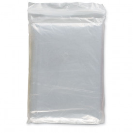 Opvouwbare regenponcho-Transparant-Zonder opdruk