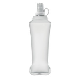 Opvouwbare waterfles 500ml-Transparant wit