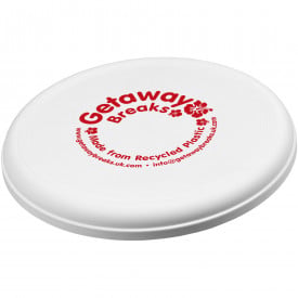 Orbit frisbee van gerecycled plastic-Wit
