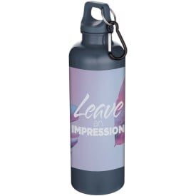 Oregon 750 ml effen RCS gerecycleerde plastic drinkfles met karabijnhaak