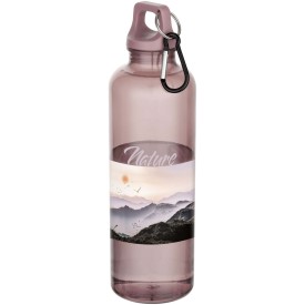 Oregon 750 ml waterfles van RCS-gecertificeerd gerecycled plastic met karabijnhaak-Oudroze