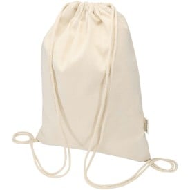 Oregon Blend 140 g/m² GRS gerecyclede tas met trekkoord 5 l-Natuur