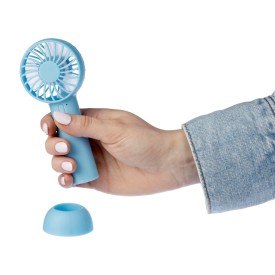 Oren handventilator - ABS - elektrisch - 3 snelheidsstanden