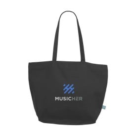 Organic Canvas Pro Shopper (320 g/m²) tas-Zwart