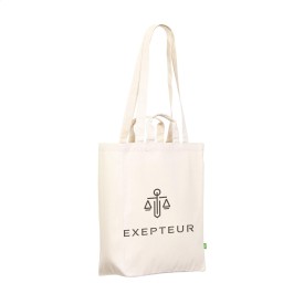 Organic Cotton Canvas Tote Bag ecru (280 g/m²) winkeltas naturel