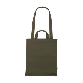 Organic Cotton Canvas Tote Bag gekleurd (280 g/m²) winkeltas