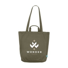 Organic Cotton Canvas Tote Bag gekleurd (280 g/m²) winkeltas