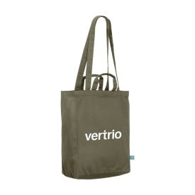 Organic Cotton Canvas Tote Bag gekleurd (280 g/m²) winkeltas