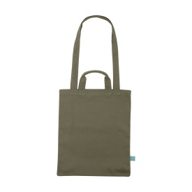 Organic Cotton Canvas Tote Bag gekleurd (280 g/m²) winkeltas