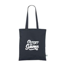 Organic Cotton Shopper (140 g/m²) tas-Donkerblauw