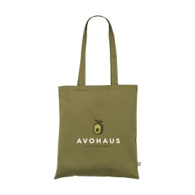 Organic Cotton Shopper (140 g/m²) tas-Olijfgroen