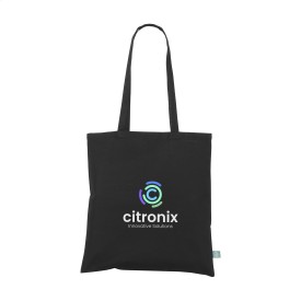 Organic Cotton Shopper (140 g/m²) tas-Zwart