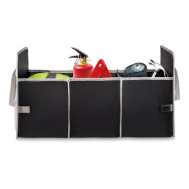 Opvouwbare auto organizer - polyester - 600D - met mesh zijvak