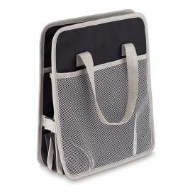 Opvouwbare auto organizer - polyester - 600D - met mesh zijvak