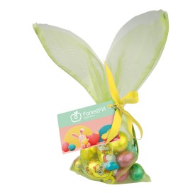 Organza Paashaas zakje groen-Groen