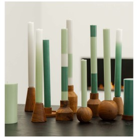 Originalhome dinerkandelaar - gerecycled hout