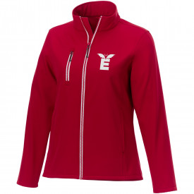 Orion softshell dames jas-Rood