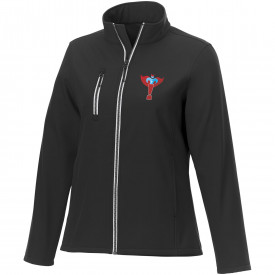Orion softshell dames jas-Zwart