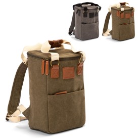 Orrefors Hunting koelrugzak 10 L - canvas - draaghandvat