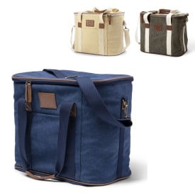 Orrefors Hunting koelrugzak 27 L - canvas - schouderband