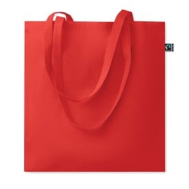 Osole+ colour fairtrade boodschappentas 180g-Rood