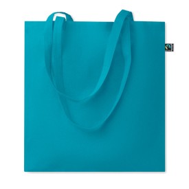 Osole+ colour fairtrade boodschappentas 180g-Turkoois