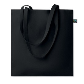 Osole+ colour fairtrade boodschappentas 180g-Zwart