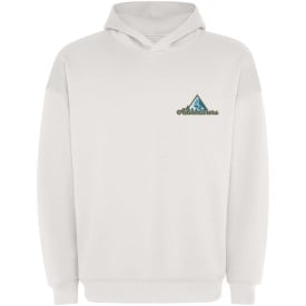 Otto oversized unisex hoodie-Vintage wit