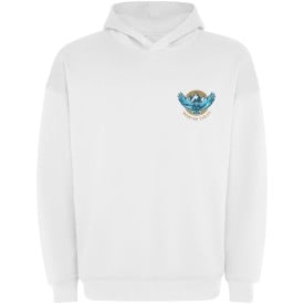 Otto oversized unisex hoodie-Wit