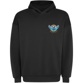 Otto oversized unisex hoodie-Zwart