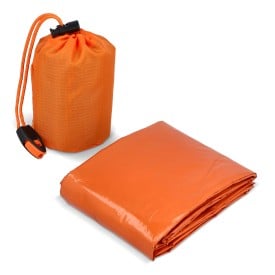 Outdoor Survival 2-in-1 thermische poncho-Oranje