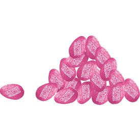 Paaseitjes doos - 6kg-Wit framboos knettersuiker