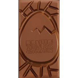 Tony's Chocolonely paas chocoladereep - 180 gram - melk karamel zeezout - gepersonaliseerde wikkel