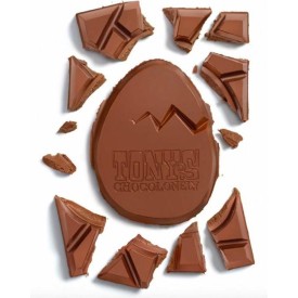 Tony's Chocolonely paas chocoladereep - 180 gram - melk meringue citroen - gepersonaliseerde wikkel