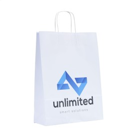 Pagari Paper Bag A3 papieren tas-Wit