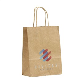Pagari Paper Bag A5 papieren tas-Bruin