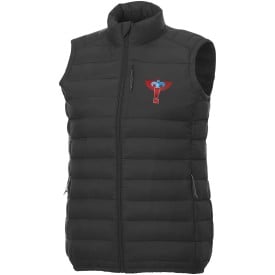 Pallas dames gerecycleerde geïsoleerde bodywarmer-Zwart