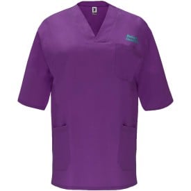 Panacea 160 g/m2 unisex servicehemd met korte mouwen -Druif