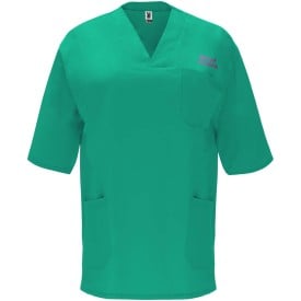 Panacea 160 g/m2 unisex servicehemd met korte mouwen -Lab groen