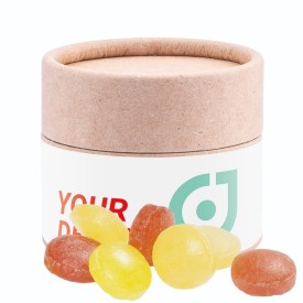 Paper can eco mini sweets-Wit