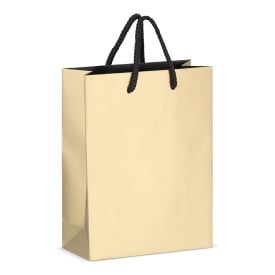 Papieren cadeautas 18 x 8 x 24cm 200g/m²-Goud