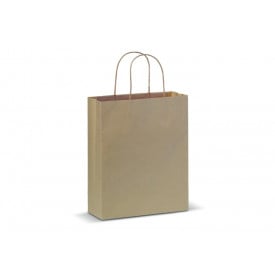 Papieren kraft tas 90g/m² 31x22x10cm-Bruin
