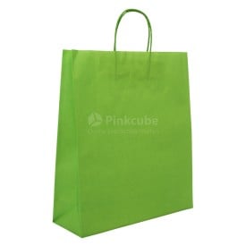 Papieren tas 80 g/m² - A3 - diverse kleuren - papieren koord