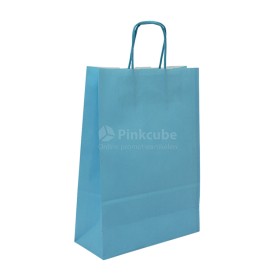 Papieren tas 80 g/m² - A4+ - diverse kleuren - papieren koord