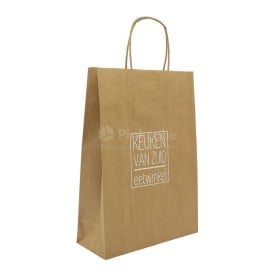 Papieren tas 80 g/m² - A4+ - diverse kleuren - papieren koord