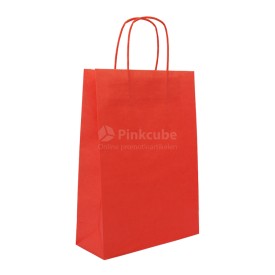 Papieren tas 80 g/m² - A4+ - diverse kleuren - papieren koord